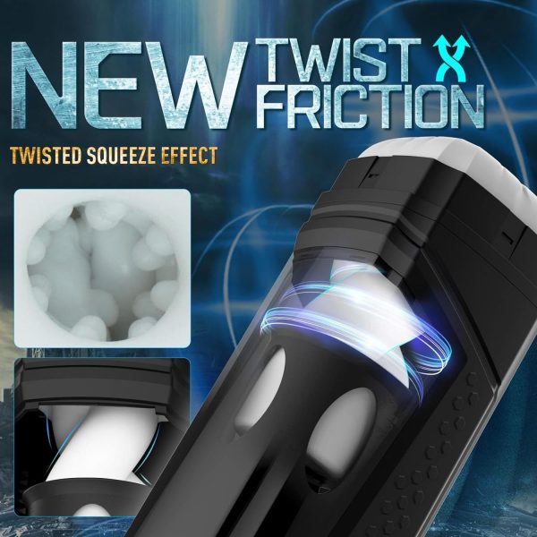 Innovative Heating Cover 6 in 1 Blowjob Masturbator