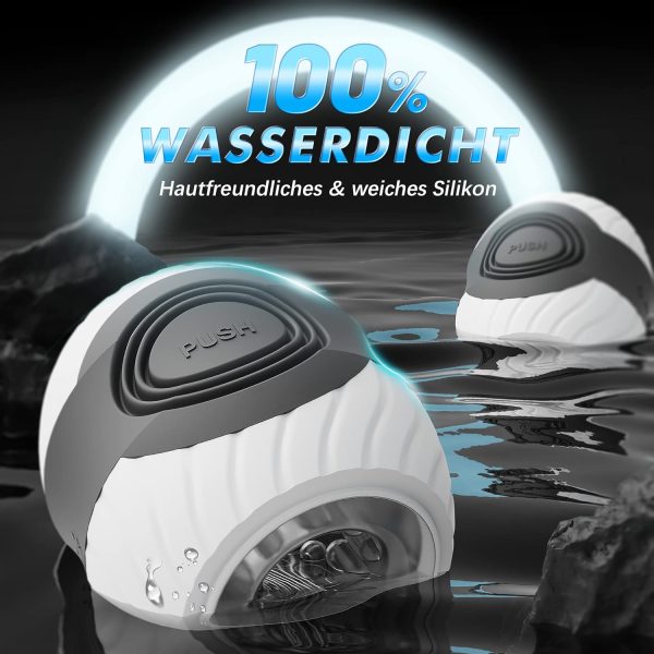 Squeeze Automatic Hands-Free Masturbator with 10 Intense Vibrations 2 Motors