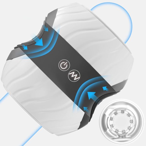 Squeeze Automatic Hands-Free Masturbator with 10 Intense Vibrations 2 Motors