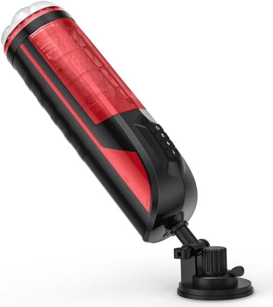 Fighter 360° Rotating Suction Masturbator with 7 Intense Thrusting 7 Rotating