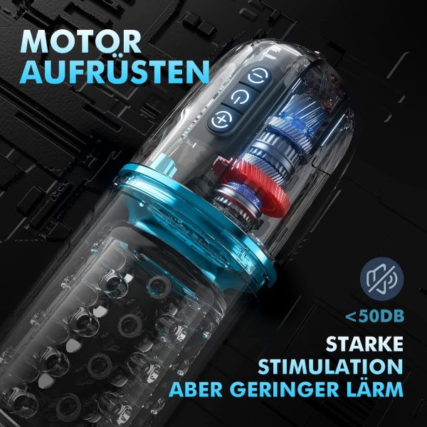 LOVEKINK 7 Telescopic Masturbator with Suction Cup