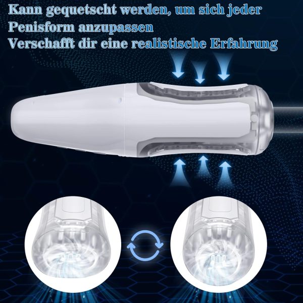 Giant Wave 3 in 1 Licking Automatic Stroker