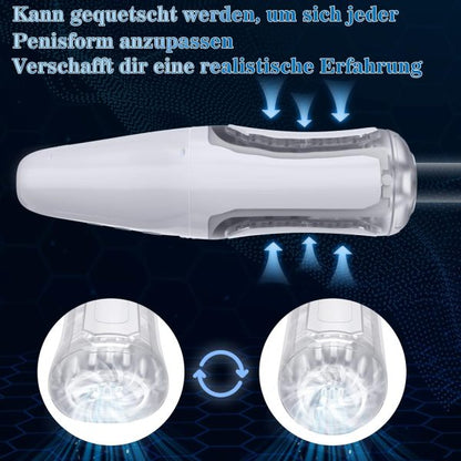 Giant Wave 3 in 1 Licking Automatic Stroker