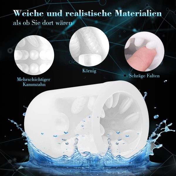 9 Telescopic Rotating Spinning Masturbator