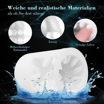 9 Telescopic Rotating Spinning Masturbator