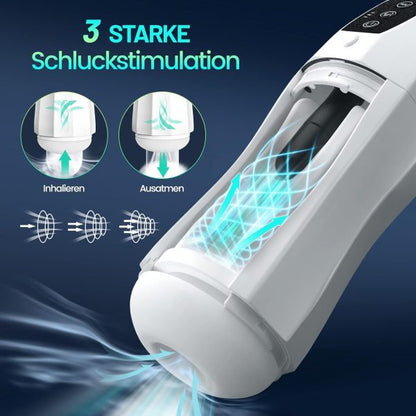 ORALMAX 4 Vibrating 3 Sucking Masturbator