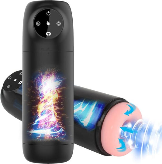 Astronaut 2 in 1 Realistic Channel Masturbator 7 Sucting 7 Vibrating