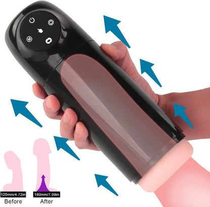 Astronaut 2 in 1 Realistic Channel Masturbator 7 Sucting 7 Vibrating