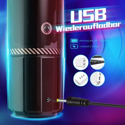 XZONE Hands-Free Telescopic Rotating Masturbator