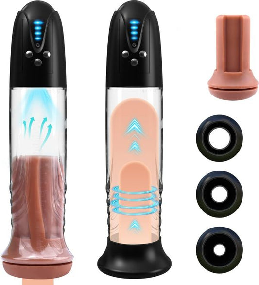 AUTOBOT Visualization Powerful Sucking Penis Pump Masturbator
