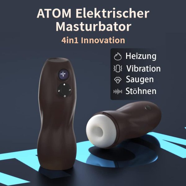 Intensive Blowjob Hands-Free Heating Masturbator Cup