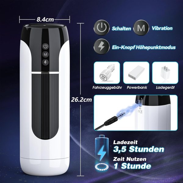 First Love Hand-Free Powerful Masturbation Cup