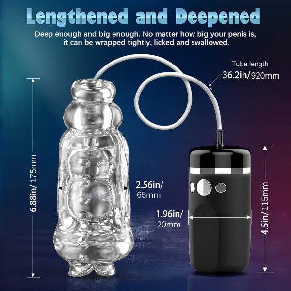SuckPRO Realistic 3D Vagina Automatic Blowjob Suction Stroker