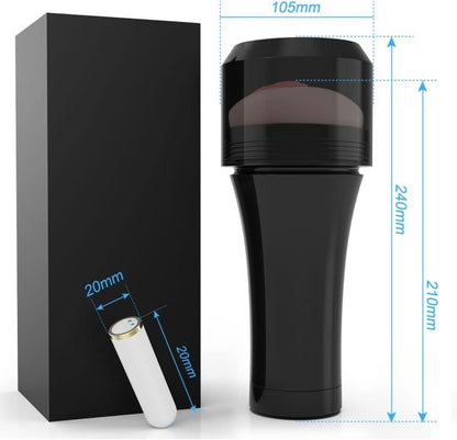10 Vibrating 3D Realistic Pocket Pussy Stroker
