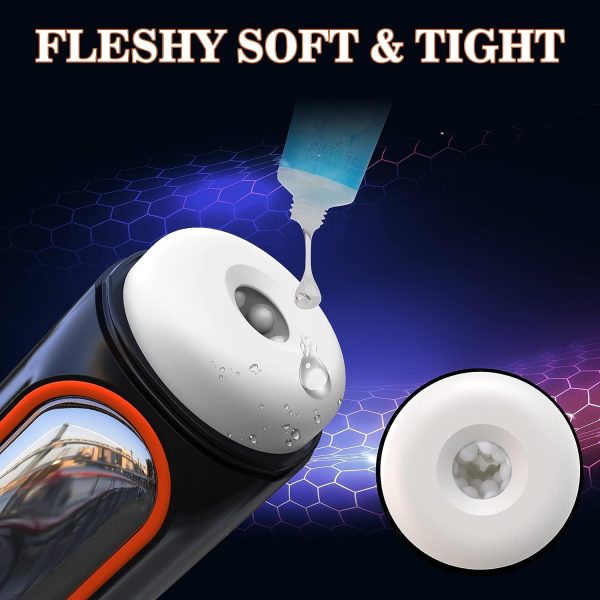 STORM 3 in 1 Automatic Masturbator with Powerful 10 Thrusting Vibrating 4 Suction