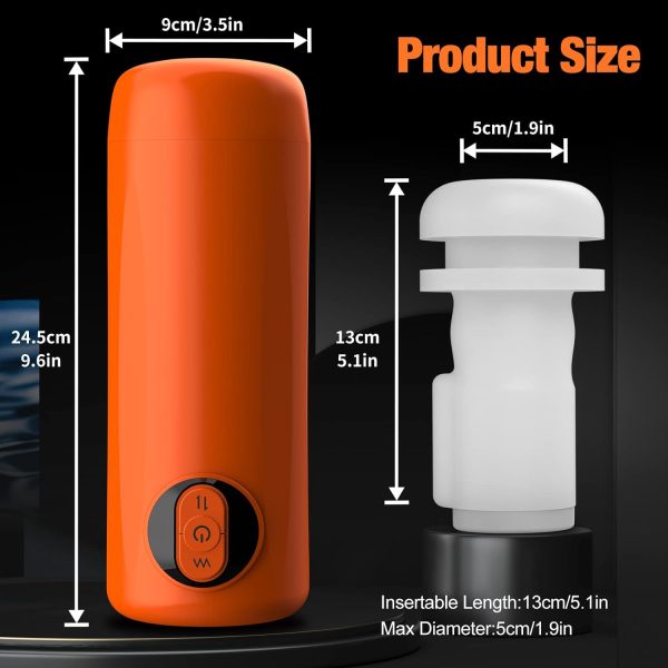 DEEPER Licking 9 Thrusting Vibrating Electric Stroker