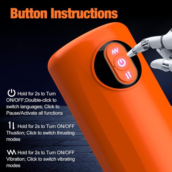 DEEPER Licking 9 Thrusting Vibrating Electric Stroker