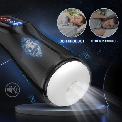 Galaxy 5 in 1 Heating Sucking Stroker 9 Sucking 360° Wrapping Squeezing