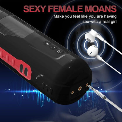 Smart Moan Hands Free 7 Stretch Rotation Masturbator