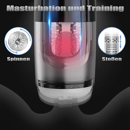 Challenger Hands Free 7 Thrusting Rotating Voice Masturbator
