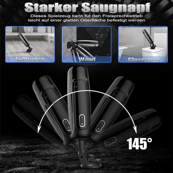 Challenger Hands Free 7 Thrusting Rotating Voice Masturbator