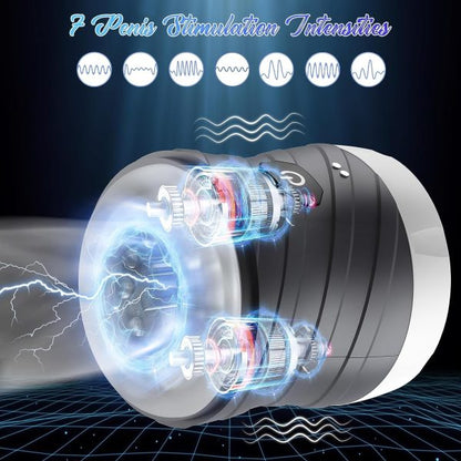 Penis Stimulation Electric Vibrating Stroker