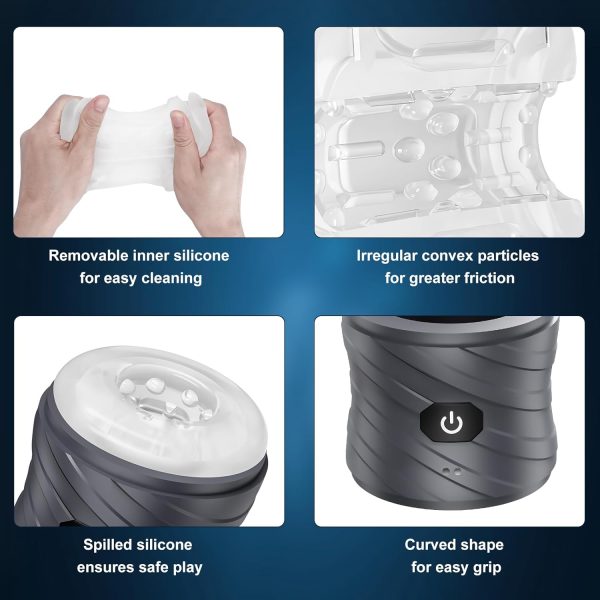 Penis Stimulation Electric Vibrating Stroker