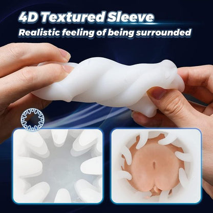 LOVE WISE 6 Thrusting Rotating Masturbator Detachable