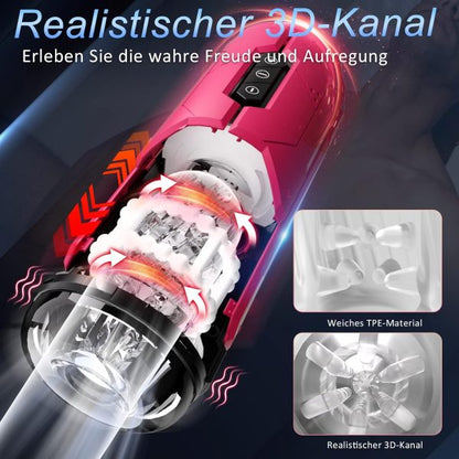 Orion SPACE-X Electric Masturbator Cup with 7 Telescopic Vibration Modes