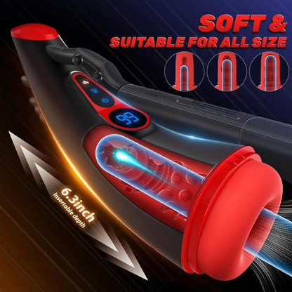 Venus 9 Sucking 9 Vibrating Heating Masturbator