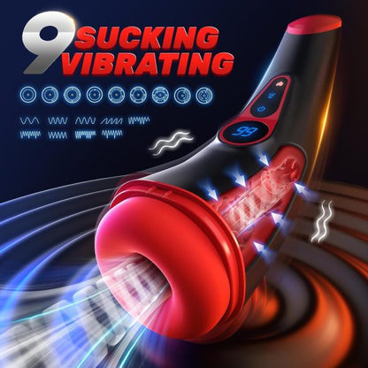 Venus 9 Sucking 9 Vibrating Heating Masturbator