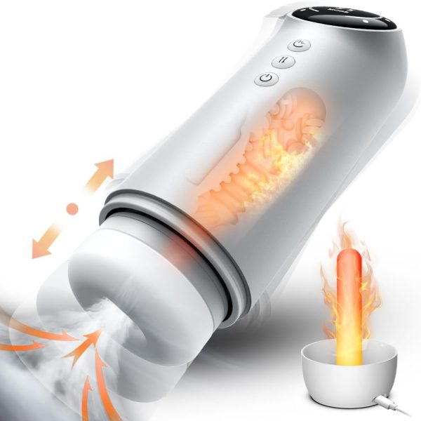 Automatic Masturbator with 4 Thrusting & Sucking & Heating