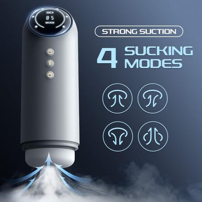 Automatic Masturbator with 4 Thrusting & Sucking & Heating