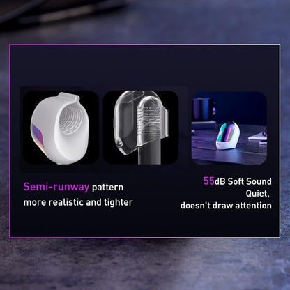 SPACECABIN Capsule 9 Vibrating Masturbator