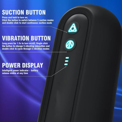 Suck MAX Intelligent Male Masturbator 5 Vibration 5 Suction