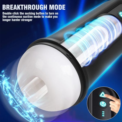 Suck MAX Intelligent Male Masturbator 5 Vibration 5 Suction