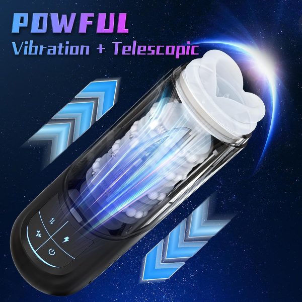 Alien Smart Rollers Telesopic Masturbator