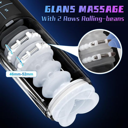 Alien Smart Rollers Telesopic Masturbator