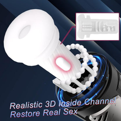 XSPACE 7 Thrusting Vibrating Powerful Masturbator