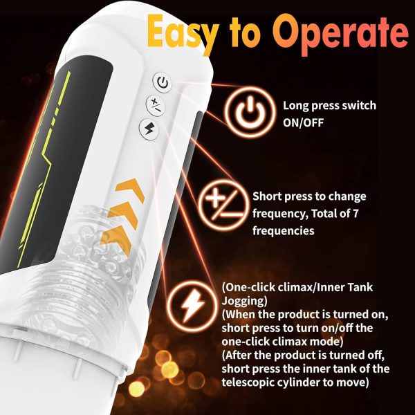 Whirlwind 7 Thrusting Rotating Stroker For Men