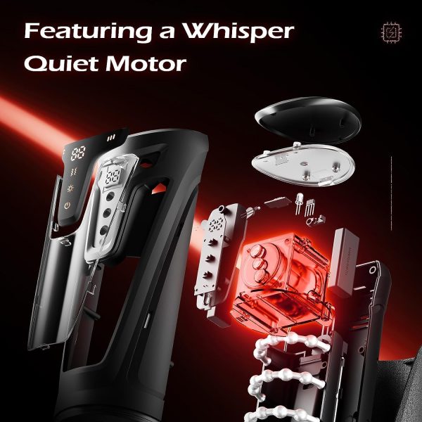 LOVE ROCKET Smart Heating Masturbator with 8 Stroking 9 Vibrating