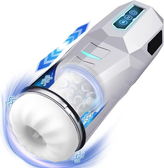 Mercury THRUST-V Masturbator 10 Thrusting 9 Vibrating