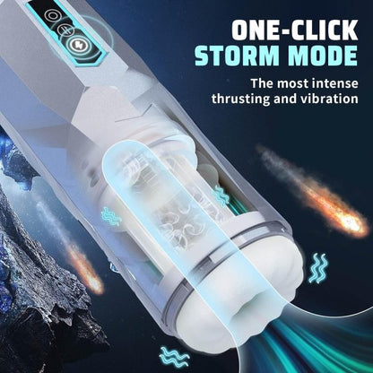Mercury THRUST-V Masturbator 10 Thrusting 9 Vibrating