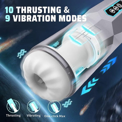Mercury THRUST-V Masturbator 10 Thrusting 9 Vibrating