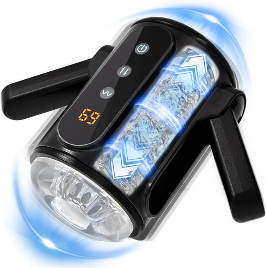 Air Robot 9 Thrusting 9 Vibrating Automatic Licking Stroker