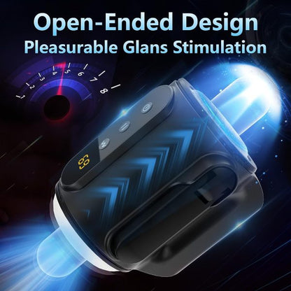 Air Robot 9 Thrusting 9 Vibrating Automatic Licking Stroker