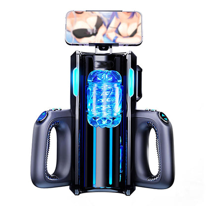Monster Ultra Long Super Stroking Masturbator with Mobile Phone Holder