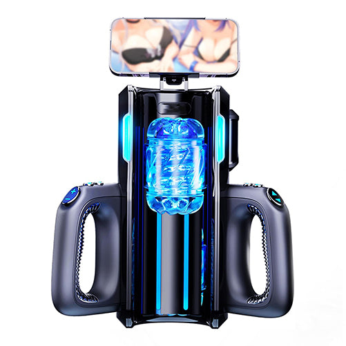 Monster Ultra Long Super Stroking Masturbator with Mobile Phone Holder