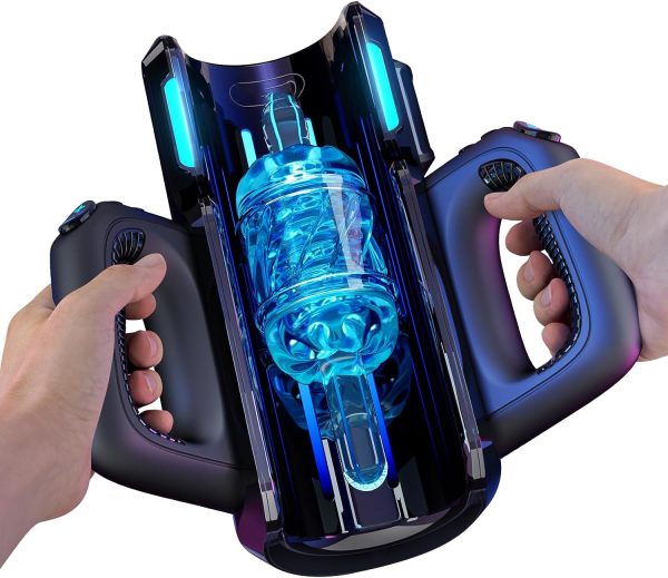 Monster Ultra Long Super Stroking Masturbator with Mobile Phone Holder