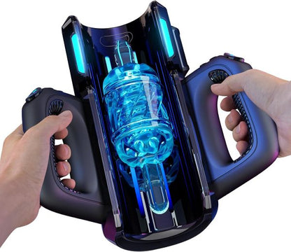Monster Ultra Long Super Stroking Masturbator with Mobile Phone Holder